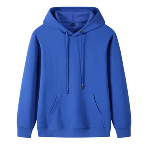 เสื้อฮู้ดดี้ผู้ชายผ้าฝ้าย 100% สำหรับฤดูหนาว ระบายอากาศได้ดี นุ่มสบาย ใส่ได้ทุกวัน มีสไตล์ ทรงหลวม อุ่นสบาย จากบังกลาเทศ - Product Image 1