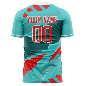 Soccer Jersey Football Teamwear Custom Design Lightweight Sports Shirt Breathable <b>Athletic</b> Wear For Youth Practice Soccer Jersey - Product Image 3