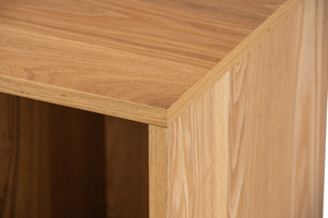 Durable Coffee <b>Side</b> <b>Table</b> with Open Shelf <b>Storage</b> in Easy Assembly Design for Residentials - Product Image 4