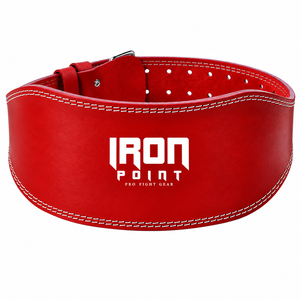 Leather Weight Lifting <b>Belt</b> Adjustable Back Support for Strength Training Unisex Buckle Closure - Product Image 4