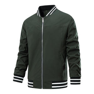 Winter Varsity <b>Jacket</b> Vintage Patchwork Design Wool & Leather Windproof - Product Image 3