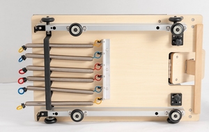 Machine de Pilates Reformer Commerciale Haut de Gamme de Luxe avec Logo Personnalisé, en Bois, pour Studio, avec Grande Plateforme et Cadre Robuste, pour Entraînement de Base et <span class=keywords><strong>Yoga</strong></span> - Product Image 5