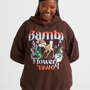 Sweat-shirt à capuche unisexe 100% coton, vêtements en molleton, vêtements oversize, impression de logo personnalisé, sweats à capuche pour femmes - Product Image 3