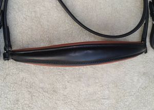 บังเหียนม้าหนังแท้ ทนทาน ปรับขนาดได้ อุปกรณ์ขี่ม้าระดับมืออาชีพ ราคาขายส่งที่ดีที่สุด - Product Image 3