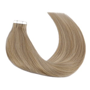 <b>K</b>.SWIGS Chinese Hair Invisible <b>Tape</b> Extensions Full Cuticle Aligned Remy Human Hair Luxury High Quality Seamless Double Drawn - Product Image 3