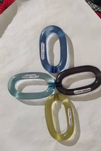 Decoración de pared con cadena de resina, adorno de pared premium para un estilo moderno, cadena de resina para colgar en la pared - Product Image 6