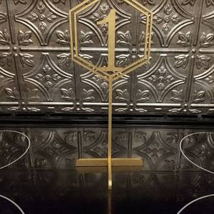 <b>Table</b> <b>Numbers</b> - Wedding <b>Table</b> <b>Numbers</b> - Hexagon <b>table</b> <b>numbers</b> -Gold <b>table</b> <b>numbers</b> - Product Image 5