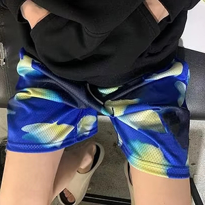 Wholesale High Summer Quick Dry Breathable Sports Swim <b>Shorts</b> 5 Inch Solid Beach <b>Men</b> Custom Logo Print Water Gym - Product Image 2