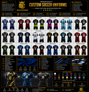 Custom <b>Soccer</b> Uniform Set | Sublimated Football Jersey & Shorts | Personalized Team <b>Soccer</b> Kit | OEM ODM Manufacturer - Product Image 4