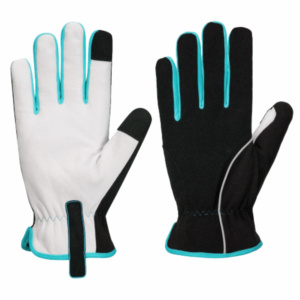 ถุงมือหนังแพะสังเคราะห์ Amara Heavy-Duty สำหรับการปกป้องมือขั้นสูงสุดในงานก่อสร้าง งานช่าง และงานเครื่องจักร - Product Image 4