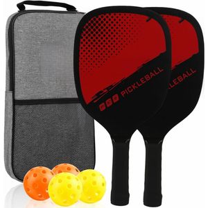 Raqueta de Pickleball de Alta Calidad Premium, Fibra de Vidrio y Carbono, Ligera, Grosor de 14mm/16mm para Entrenamiento, Competencia y Entretenimiento - Product Image 5
