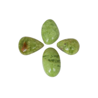 Opale verte naturelle en gros, cabochon de forme libre, pierre semi-précieuse en vrac pour la fabrication de bijoux, anneaux et pendentifs