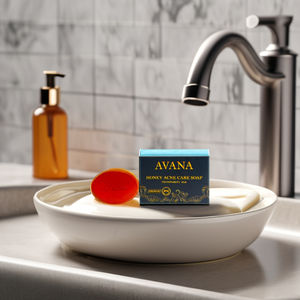 Limpiador Facial Nutritivo e Hidratante con Miel y Cúrcuma Avana Honey Acne Care, para Piel Sensible y Adulta, con Efecto Reafirmante y Blanqueador - Product Image 1