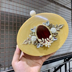 Eco-Friendly Non-Toxic Resin Women's Clutch Purse Fashion Glazed OWL Shape Angel Theme MN EXPORTS Holiday & Wedding Gift - Product Image 5