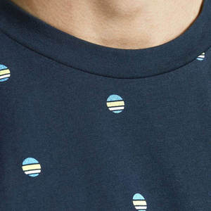 เสื้อยืดแขนสั้นผู้ชายสำหรับฤดูร้อน ผ้าฝ้าย 100% ทรงปกติ สไตล์ลำลอง ดีไซน์เรียบง่าย แห้งเร็ว ระบายอากาศได้ดี เป็นมิตรกับสิ่งแวดล้อม - Product Image 3