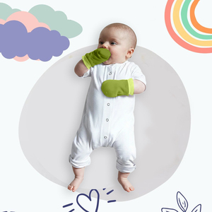 Mitaines pour bébé 100% coton doux et respirant, protection contre les griffures - Product Image 2