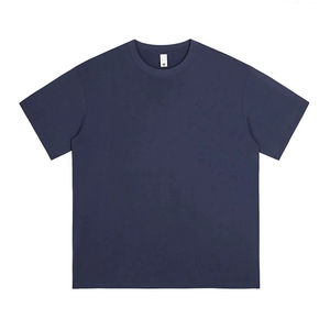 เสื้อยืดคอกลมแขนสั้นผ้าคอตตอนสองเส้นด้ายหนา 260 กรัม พิมพ์ลายปักโลโก้ตามสั่งสำหรับผู้ชายและผู้หญิง - Product Image 4