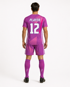 Último Diseño de Uniforme de Fútbol, Camiseta de Verano, Logotipo del Equipo de Moda, Patrocinador Personalizable, Transpirable, de Secado Rápido, de Calidad, Gran Venta - Product Image 4