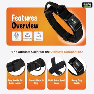 Tactical Dog <b>Collar</b> OEM ODM Custom Logo Heavy Duty Adjustable Dog <b>Collar</b> Direct Manufacturer - Product Image 5
