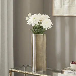 Luxury Handmade <b>Gold</b> Flower Vase Premium Decorative Centerpiece for Coffee <b>Table</b> Dining <b>Table</b> <b>Console</b> <b>Table</b> Entryway Hotel - Product Image 1