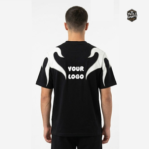 T-shirt d'été pour homme, grande taille, extensible dans quatre sens, respirant, fin, en spandex/polyester de haute qualité, séchage rapide, anti-transpiration - Product Image 2