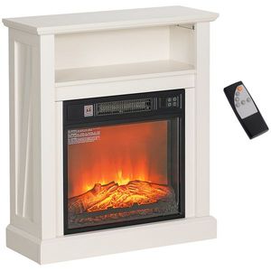 Caminetto Elettrico da 27 Pollici con Effetto Fiamma Realistico, 1400W, Inserto Riscaldante Sostituibile, Cornice e Funzionalità Rimovibili - Product Image 3