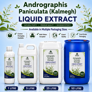 Extracto Líquido de Andrographis Paniculata, Suplemento Herbal Kalmegh, Suministro a Granel Natural y Puro - Product Image 1