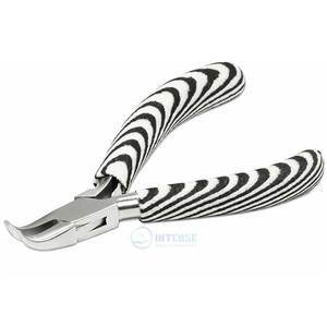 คีมปากแหลมสเตนเลสสตีลลายม้าลาย ขนาด 5 นิ้ว 127 มม. ด้ามจับสบายมือ พร้อมสปริงคู่ สำหรับทำเครื่องประดับ - Product Image 1