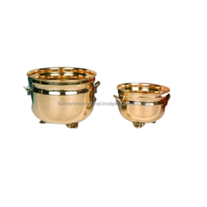 100% jardinières de fleurs en métal pur miroir poli pour accessoires de Pot floral décoratif de jardin de Restaurant - Product Image 3
