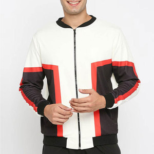 Blouson Bomber Décontracté pour Homme avec Poignets en Tricot Côtelé, Coupe-Vent Léger, Vêtement d'Extérieur, Fournisseur en Gros à Faible MOQ - Product Image 4