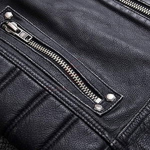 Fashion Wear 2026 High Quality <b>Leather</b> <b>Vests</b> Breathable Customized Good Quality Top Design <b>Leather</b> <b>Vest</b> 5-dimensional Pocket - Product Image 6