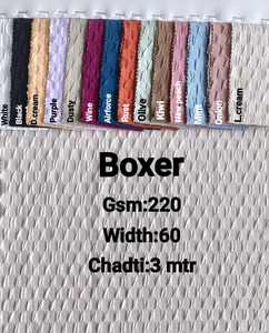 ผ้าวาฟเฟิลคลาสสิค 220GSM - ผ้าทอลายรังผึ้งกว้าง 60 นิ้ว สำหรับเสื้อผ้าระบายอากาศได้ดีเยี่ยมและมีสไตล์ - Product Image 3