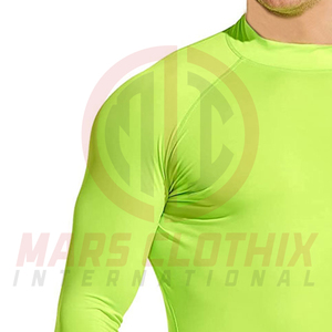 Best Price Low MOQ Long Sleeves <b>Men</b> Rash Guard Full Simple Plain Solid Color Breathable <b>Men</b> Rash Guard - Product Image 4