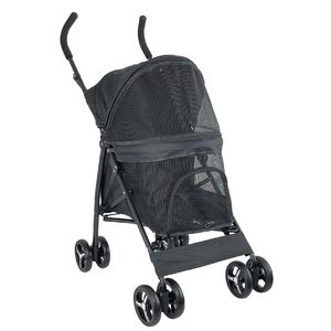 รถเข็นสำหรับสัตว์เลี้ยงพับได้สำหรับตั้งแคมป์พร้อมตาข่ายปรับได้ TH-PPS-238ซับในกันน้ำ - Product Image 4