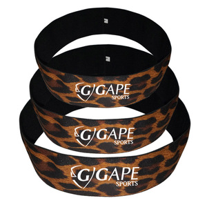 ชุดยางยืดออกกำลังกาย GAPE SPORTS OEM ลายเสือชีตาห์ ผลิตจากผ้าฝ้ายผสมโพลีเอสเตอร์ กันลื่น 3 ชิ้น แบบวง สำหรับออกกำลังกายเบาถึงหนัก - Product Image 1