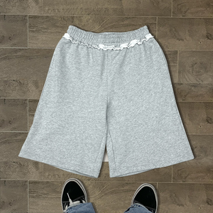 Novedad 2026 YITE Pantalones Cortos Jogger Oversize de Algodón con Bordado y Doble Cintura para Hombre, Personalizados, de Felpa Francesa con Pedrería - Product Image 4