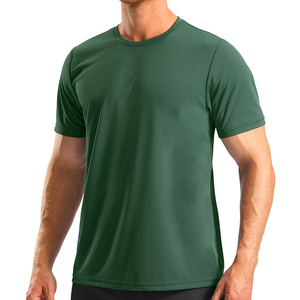 Top Trendy <b>Men</b> T Shirt High Quality Ringer Customized Product Blank O-neck <b>Stretch</b> Fabric T-shirt For <b>Men's</b> - Product Image 3