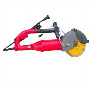 Rainureuse murale électrique portative HGP de qualité industrielle 2300W à lame arrondie pour la découpe humide du béton, les applications de plomberie et de câblage - Product Image 1