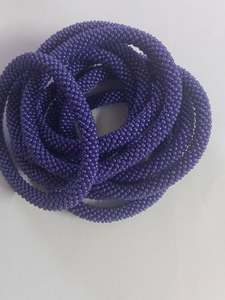 ใหม่สีทึบลูกปัดแก้วเลียนแบบมุกเสน่ห์สร้อยข้อมือของขวัญสำหรับทุกเพศ - Product Image 3