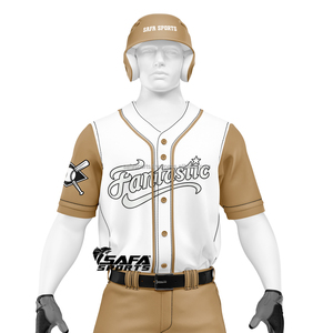 Maillot de baseball vierge de haute qualité Maillot de baseball personnalisé Maillot de baseball pour hommes - Product Image 1
