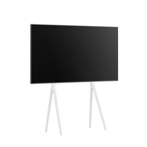 [EDGEWALL] <b>TV</b> <b>Stand</b> Wood Midcentury Modern Minimalist Design Floor Mount for 50 54 In <b>TVs</b> Living Room Furniture - Product Image 3