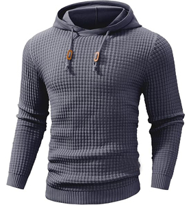 Custom Heavyweight 500GSM Cotton Knitted Men's Winter <b>Waterproof</b> Eco-Friendly Vintage Acid Wash Pullover Streetwear Hoodie - Product Image 4