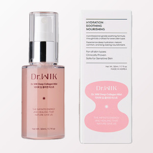 Soins de la peau coréens K-Beauty Dr Wick Deep Collagen Mist 50ml Fabriqué en Corée Tonique visage unisexe Articles et produits de maquillage - Product Image 4