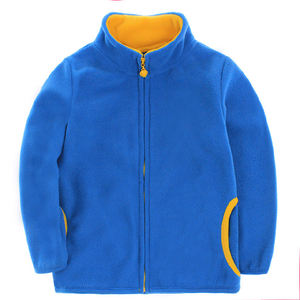 Veste en polaire sherpa pour garçons, manteau d'hiver chaud décontracté pour enfants, vêtements d'extérieur en sherpa pour tout-petits, conception personnalisée OEM, nouveau design - Product Image 3