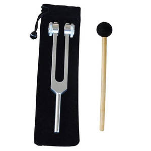 Diapasón médico de aleación de aluminio de 128 frecuencias, fuente de alimentación manual, 5 años de garantía para clínicas, kits quirúrgicos en venta - Product Image 1