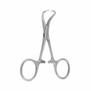 1 Pince à serviettes Backhaus 9cm 11cm 13cm |   Clip à serviette chirurgical incurvé en acier inoxydable certifié CE Classe I - Product Image 2