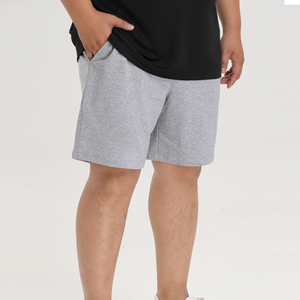 Pantalones cortos de felpa 100% algodón de alta calidad con cordón en la cintura para hombre, pantalones cortos deportivos de felpa para invierno, ropa de calle para hombre. - Product Image 3