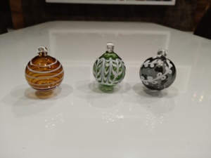 ลูกบอลแก้วตกแต่งลายฉลุ TIHB ดีไซน์อาร์ตเดโค คุณภาพสูง สำหรับตกแต่งบ้านในเทศกาลอีสเตอร์ ทำด้วยมือ - Product Image 3