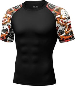 Camiseta de Protección Solar (Rash Guard) Estampada de Alta Calidad al Por Mayor, con Mangas Largas, para Hombre, Precio Más Bajo, Superventas - Product Image 5