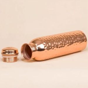 Factory Offer Handcrafted Pure Copper <b>Water</b> <b>Bottle</b> Leak-Proof Metal Sports <b>Bottle</b> Reusable sports <b>bottle</b> - Product Image 3
